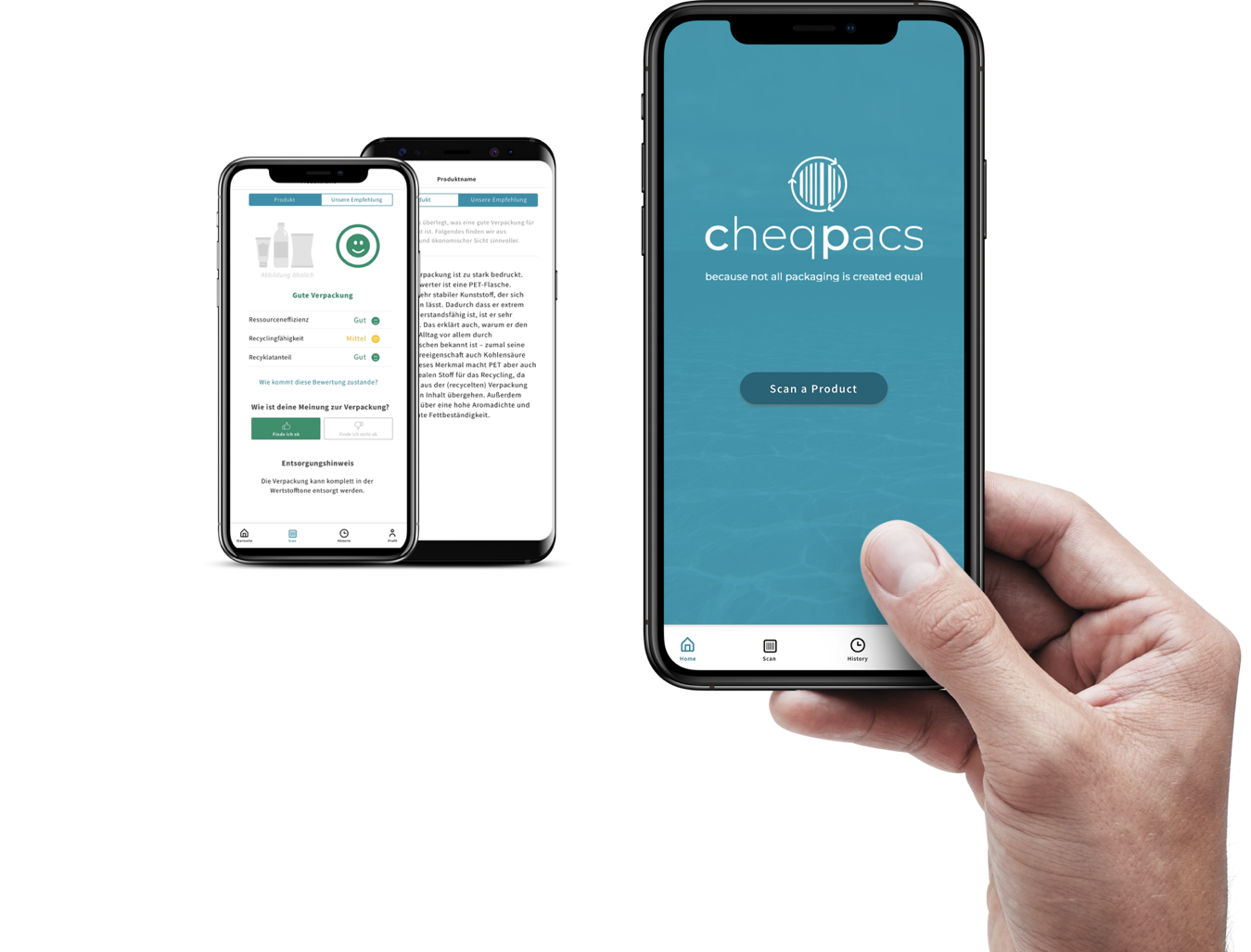 cheqpacs app von spacepilots